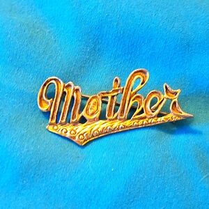 Vintage mother pin